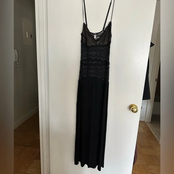 Cosabella Ceylon Black Lace nightgown